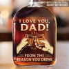 Cheers To The Chaos I Bring - Dog & Cat Whiskey Bottle - Gift For Pet Owners, Pet Lovers