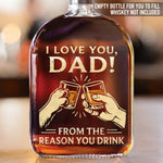 Cheers To The Chaos I Bring - Dog & Cat Whiskey Bottle - Gift For Pet Owners, Pet Lovers