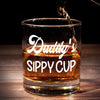 Gobelet à bec pour papa - Verre à whisky familial - Cadeau pour papa et grand-père
