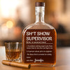 Chief Chaos Coordinator - Coworker Personalized Custom Whiskey Bottle - Gift For Coworkers, Work Friends, Colleagues