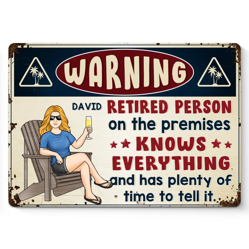 No Work, Just Lectures - Coworker Personalized Custom Home Decor Metal Sign - House Warming Gift,  Appreciation, Retirement Gift For Coworkers, Work Friends, Colleagues