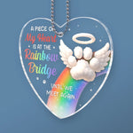 Until The Next Cuddle, Run Free - Memorial Car Ornament - Sympathy Gift For Pet Owners, Pet Lovers