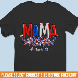 Proud Gigi Vibes - T-shirt unisexe personnalisé pour la famille, t-shirt premium, sweat à capuche - 4 juillet, cadeau pour maman, grand-mère