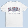 Meilleure grand-mère de tous les temps - T-shirt unisexe personnalisé pour la famille, t-shirt premium, sweat à capuche - 4 juillet, cadeau pour maman, grand-mère