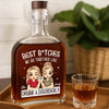 Bouteille de whisky personnalisée - Cadeaux d'anniversaire personnalisés pour femmes - Partenaires en vin