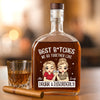 Custom Whiskey Bottle - Personalized Best Friend Birthday Gifts For Women - Partners In Wine
