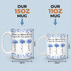 Custom Mug - Personalized Best Friend Birthday Gifts For Women - Blooming Together, Always
