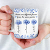 Custom Mug - Personalized Best Friend Birthday Gifts For Women - Blooming Together, Always
