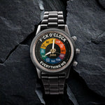Custom Men's Watch - Personalized Funny Gift For Men - Whatever Time It Is