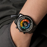 Custom Men's Watch - Personalized Funny Gift For Men - Whatever Time It Is