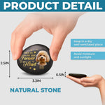 Custom Photo Printed Rock - Personalized Pet Memorial Gifts For Dog Lovers, Cat Lovers - Always On My Mind