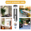 Custom Wind Chime With Acrylic Charms - Personalized Pet Memorial Gifts For Dogs - Pawprints On My Soul