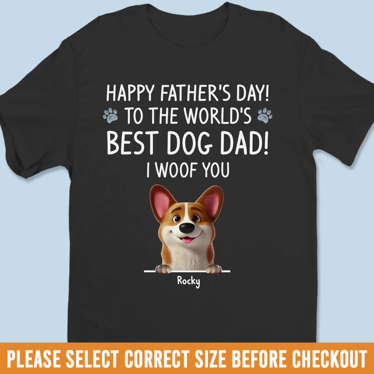 Best Dog Dad In The Galaxy - Dog & Cat Personalized Custom Unisex T-shirt, Premium T-shirt, Hoodie - Father's Day, Gift For Dad, Pet Owners, Pet Lovers