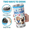 Custom 3D Inflated Effect Printed Tumbler - Personalized Birthday Gifts For Dog Lovers, Dog Dad And Mom - Best Dogs Mom Ever