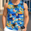 Custom Photo Tanktop - Personalized Summer Vacation And Travel Gifts For Family, Dog Cat Lovers - Wear The Laughs Everywhere