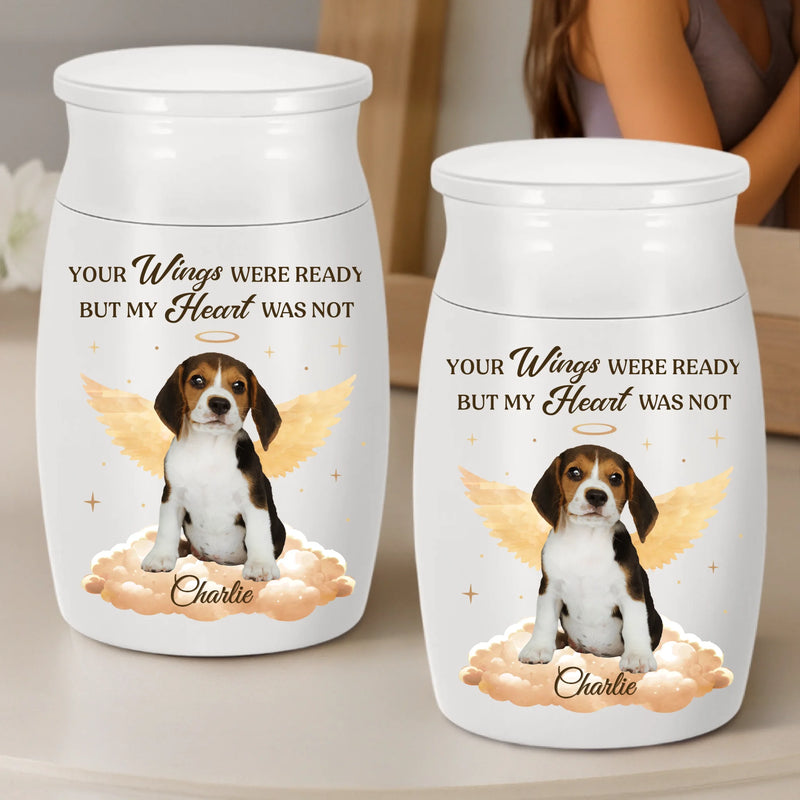 Custom Photo Decorative Urn - Personalized Pet Memorial Gifts For Dog Lovers - Still With Me, Always