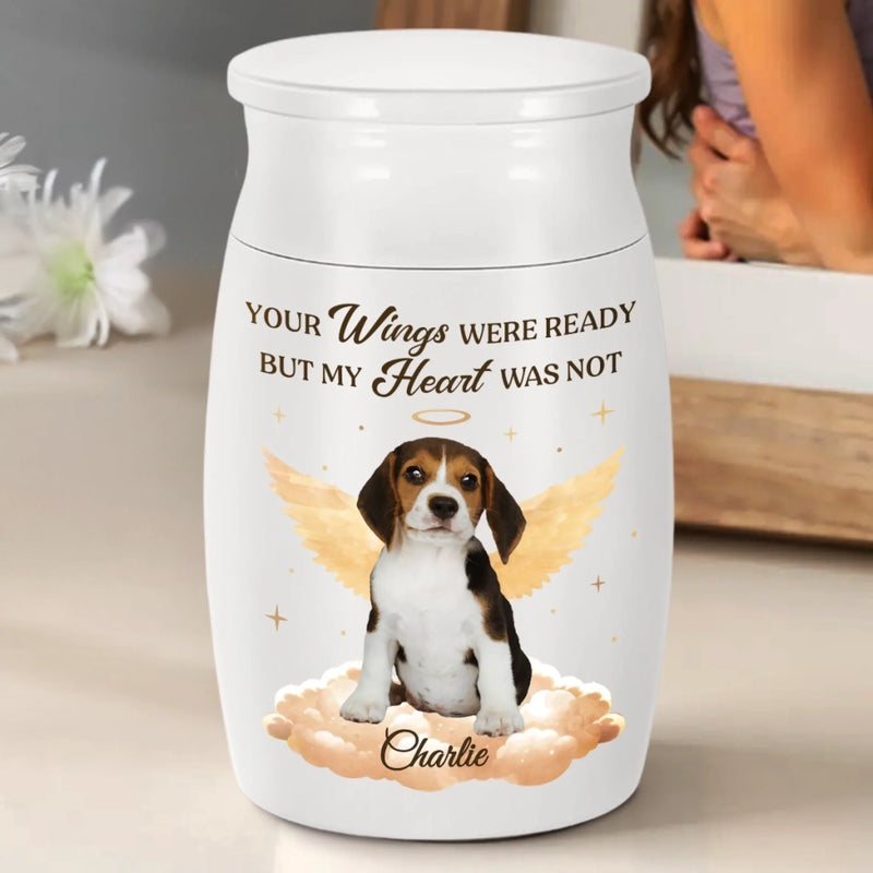 Custom Photo Decorative Urn - Personalized Pet Memorial Gifts For Dog Lovers - Still With Me, Always