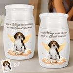 Custom Photo Decorative Urn - Personalized Pet Memorial Gifts For Dog Lovers - Still With Me, Always