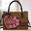 Sac à main en cuir personnalisé – Cadeaux personnalisés pour la fête des mères, pour maman et grand-mère – De mon cœur au vôtre