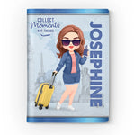 Custom Passport Cover, Passport Holder - Personalized Summer Vacation And Travel Gifts For Women - Me Time, World Wide