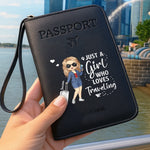 Custom Passport Wallet, Passport Holder - Personalized Summer Vacation And Travel Gifts For Women - Passport Ready, World Waiting