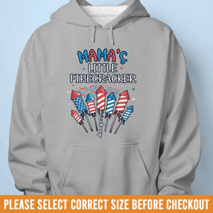 Petite ambiance pétard - T-shirt unisexe personnalisé pour la famille, t-shirt premium, sweat à capuche - 4 juillet, cadeau pour maman, grand-mère
