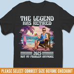 Custom Unisex T-shirt, Premium T-shirt, Hoodie - Personalized Retirement Gifts For Men, Dad, Husband - Retired, Not Expired
