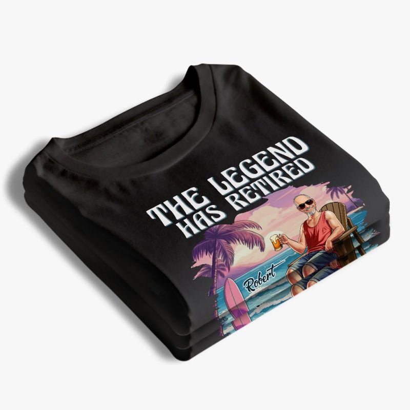 Custom Unisex T-shirt, Premium T-shirt, Hoodie - Personalized Retirement Gifts For Men, Dad, Husband - Retired, Not Expired