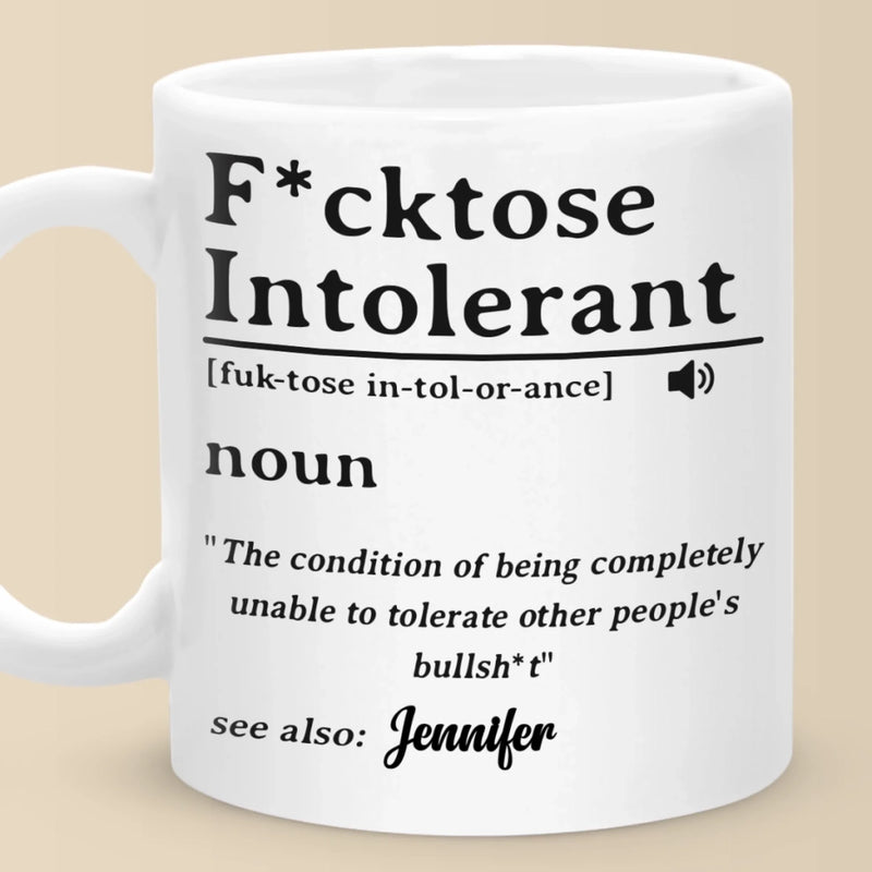Custom Mug - Personalized Funny Gifts For Best Friends, Family, Coworker, Work Bestie - Real Vibes Only