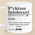 Custom Mug - Personalized Funny Gifts For Best Friends, Family, Coworker, Work Bestie - Real Vibes Only