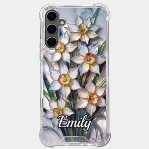 Coque de téléphone transparente personnalisée - Cadeaux d'anniversaire personnalisés pour meilleurs amis, meilleures amies, sœurs, famille, vous-même - La beauté dans chaque pétale
