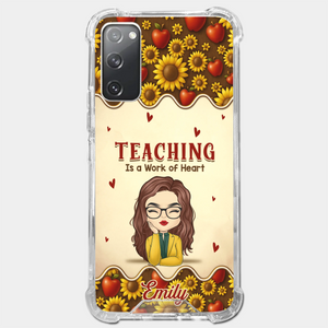 Custom Clear Phone Case - Personalized Birthday Gifts For Teachers - Teachers Make Magic Happen