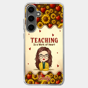 Custom Clear Phone Case - Personalized Birthday Gifts For Teachers - Teachers Make Magic Happen