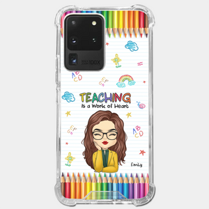 Custom Clear Phone Case - Personalized Birthday Gifts For Teachers - Teachers Grow Dreams