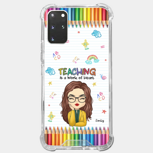 Custom Clear Phone Case - Personalized Birthday Gifts For Teachers - Teachers Grow Dreams