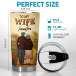 Custom Tumbler - Personalized Anniversary Wedding Gifts For Husband, Wife, Couple - Holding On To You