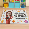 Tapis décoratif personnalisé pour la maison - Cadeaux de rentrée scolaire personnalisés pour les enseignants - Inspiring Minds With Love