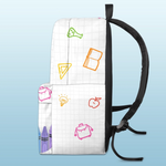 Custom Kids Backpack - Personalized Back To School Gifts For Kids - School Is My Playground