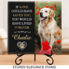Custom Photo If Love Could Have Saved You - Memorial Personalized Custom Memorial Stone - New Arrival, Sympathy Gift For Pet Owners, Pet Lovers AMZ