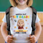 Custom Kids T-shirt - Personalized Back To School Gifts For Kids - Smart, Strong, And Curious