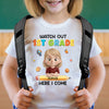 T-shirt personnalisé pour enfants - Cadeaux de rentrée scolaire personnalisés pour enfants - Intelligents, forts et curieux