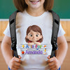 T-shirt personnalisé pour enfants - Cadeaux de rentrée scolaire personnalisés pour enfants - L'apprentissage commence avec moi