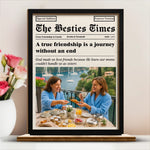 Custom Photo 2-Layered Wooden Plaque - Personalized Best Friend Birthday Gifts For BFF, Sisters - We Are Forever