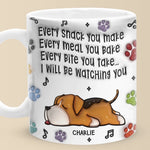 Custom 3D Inflated Effect Printed Mug - Personalized Birthday Gifts For Dog Lovers, Dad, Mom - Canine Coffee Club President