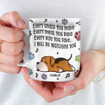 Custom 3D Inflated Effect Printed Mug - Personalized Birthday Gifts For Dog Lovers, Dad, Mom - Canine Coffee Club President