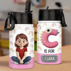 Gourde personnalisée pour enfant – Cadeaux de rentrée scolaire personnalisés pour enfants – Restez hydraté, petite étoile