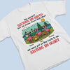 Custom Unisex T-shirt, Premium T-shirt, Hoodie - Personalized Summer Vacation And Travel Gifts For Women - Not By Blood, But By Love