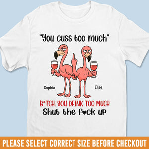 T-shirt unisexe personnalisé, t-shirt premium, sweat à capuche – Cadeaux personnalisés pour les vacances d'été et les voyages pour femmes – Chosen Sisters, Forever Bonded