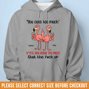 T-shirt unisexe personnalisé, t-shirt premium, sweat à capuche – Cadeaux personnalisés pour les vacances d'été et les voyages pour femmes – Chosen Sisters, Forever Bonded