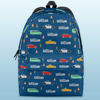 Custom Kids Backpack - Personalized Back To School Gifts For Kids - All Roads Lead To Fun